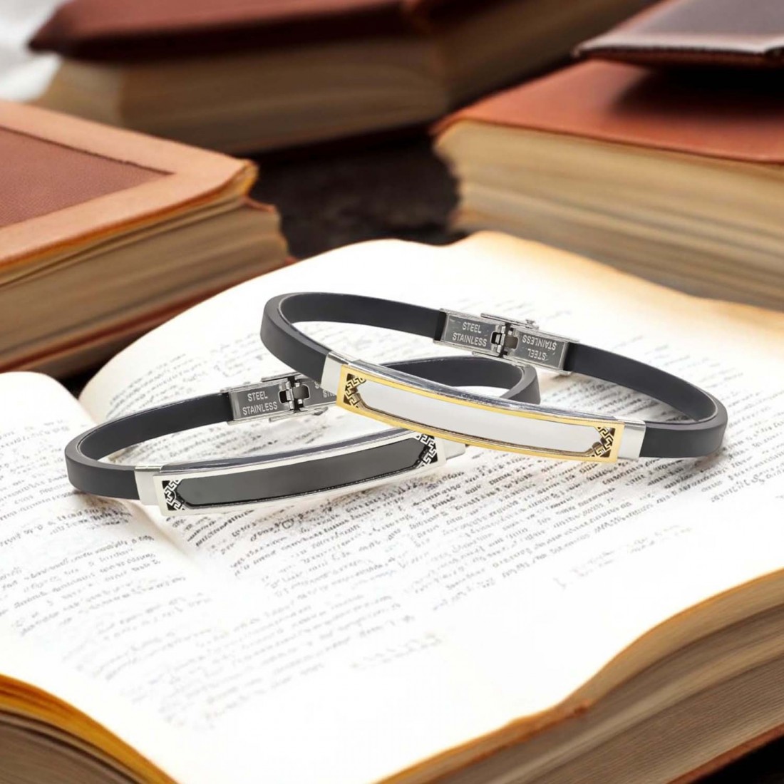 İsim Yazılabilir Kişiselleştirilebilir Çelik Bileklik
