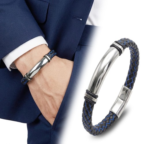 Men's Leather Bracelet 14002