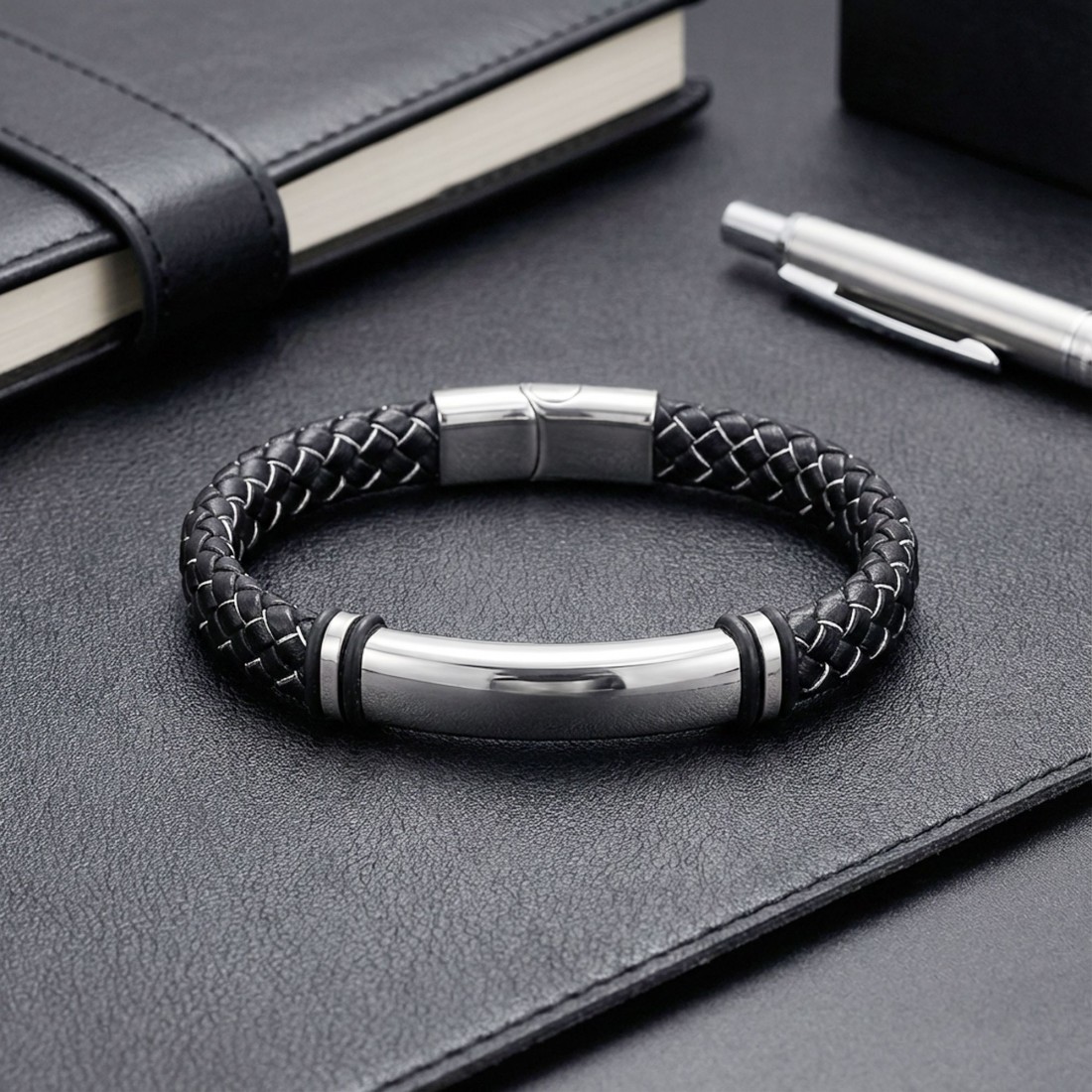 Men's Leather Bracelet 14014