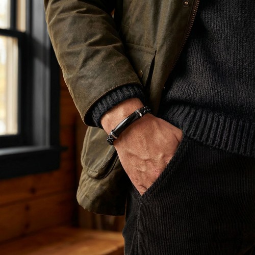 Men's Leather Bracelet 14011