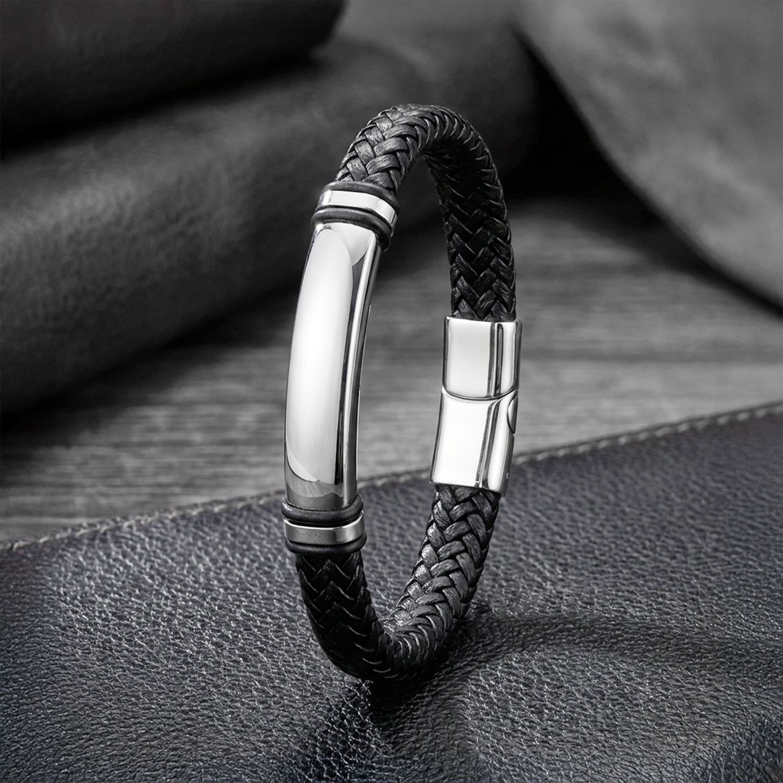Men's Leather Bracelet 13991