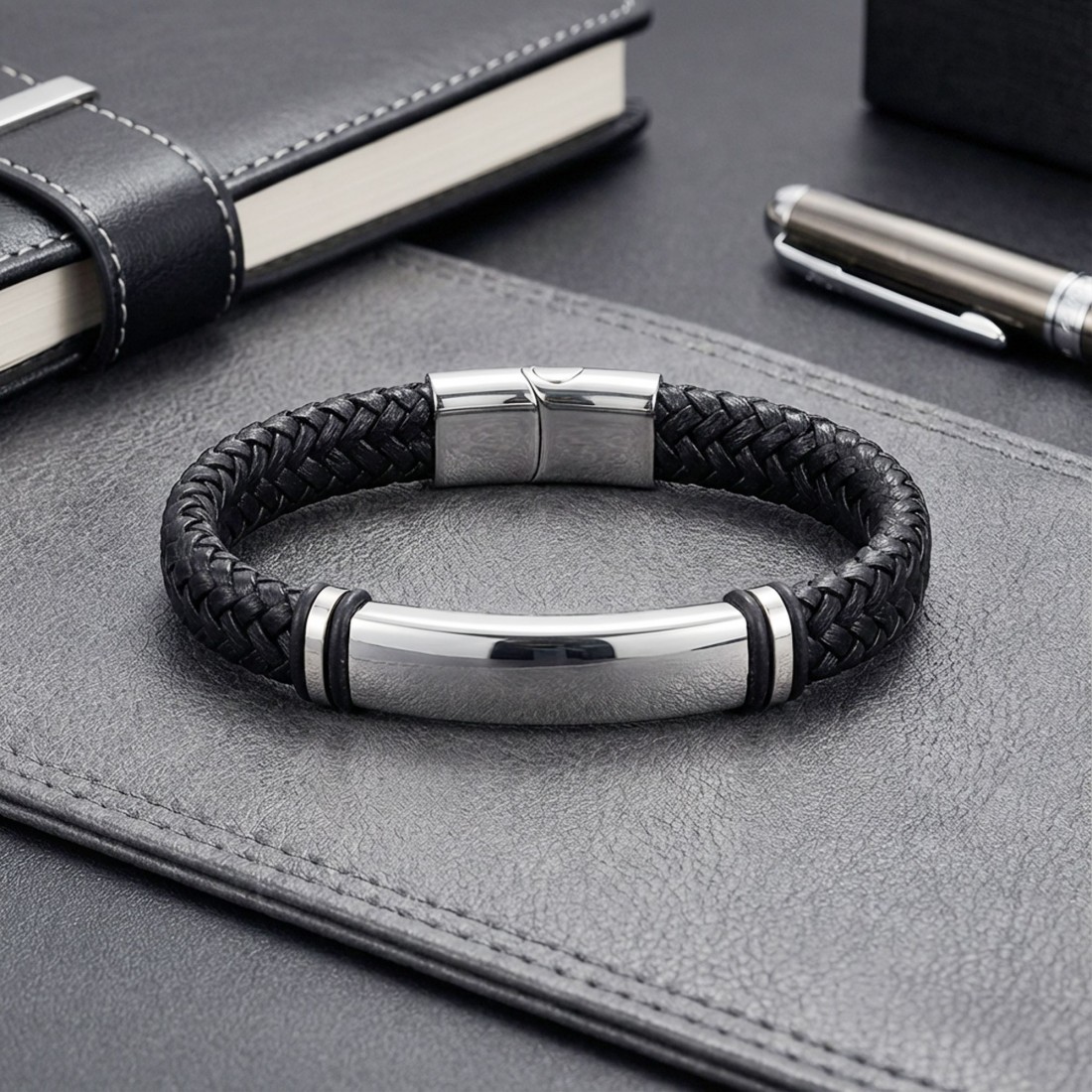 Men's Leather Bracelet 13991