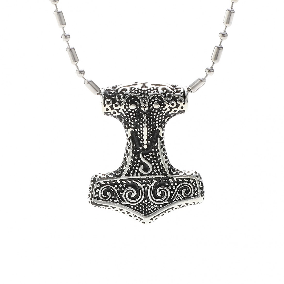 Toptan İskandinav Viking Thor Paslanmaz Çelik Kolye Ucu Büyük Boy Fiyatları