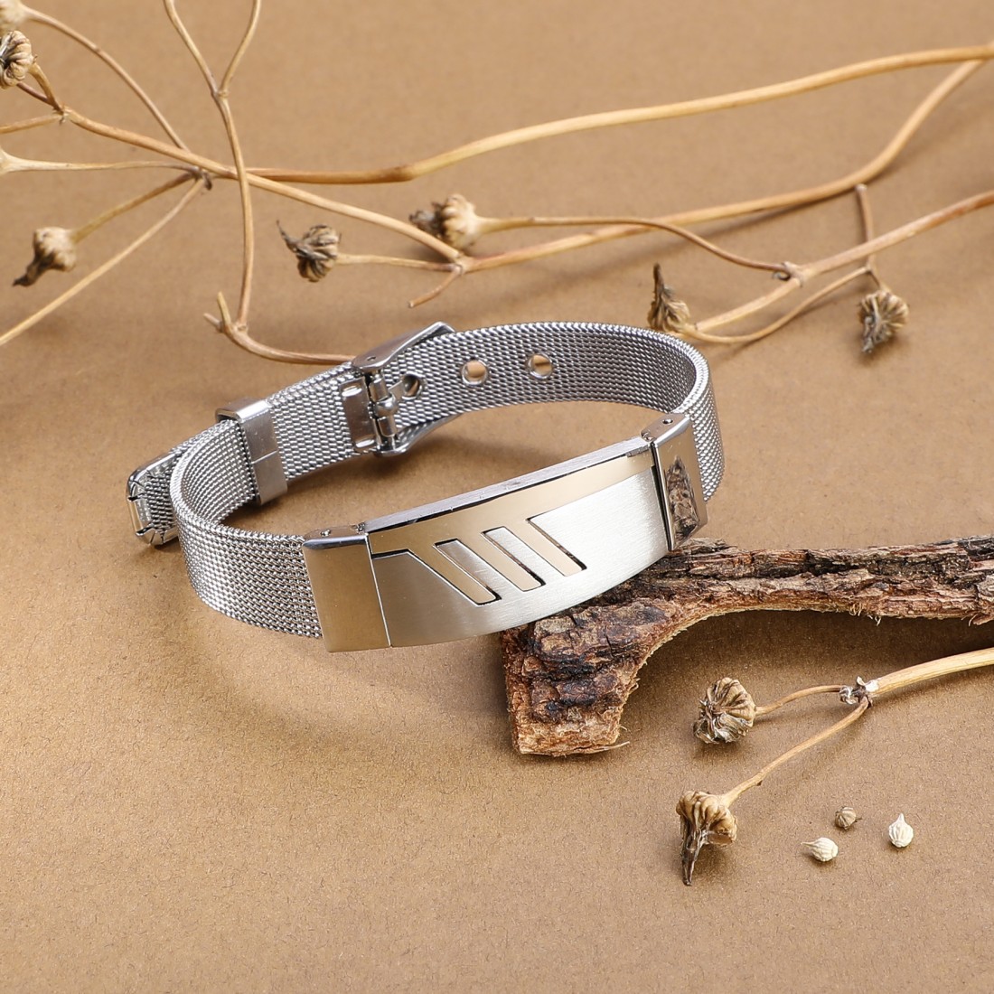 Toptan İşlemeli 316L Ayar Çelik Hasır Kordonlu Bileklik Fiyatları