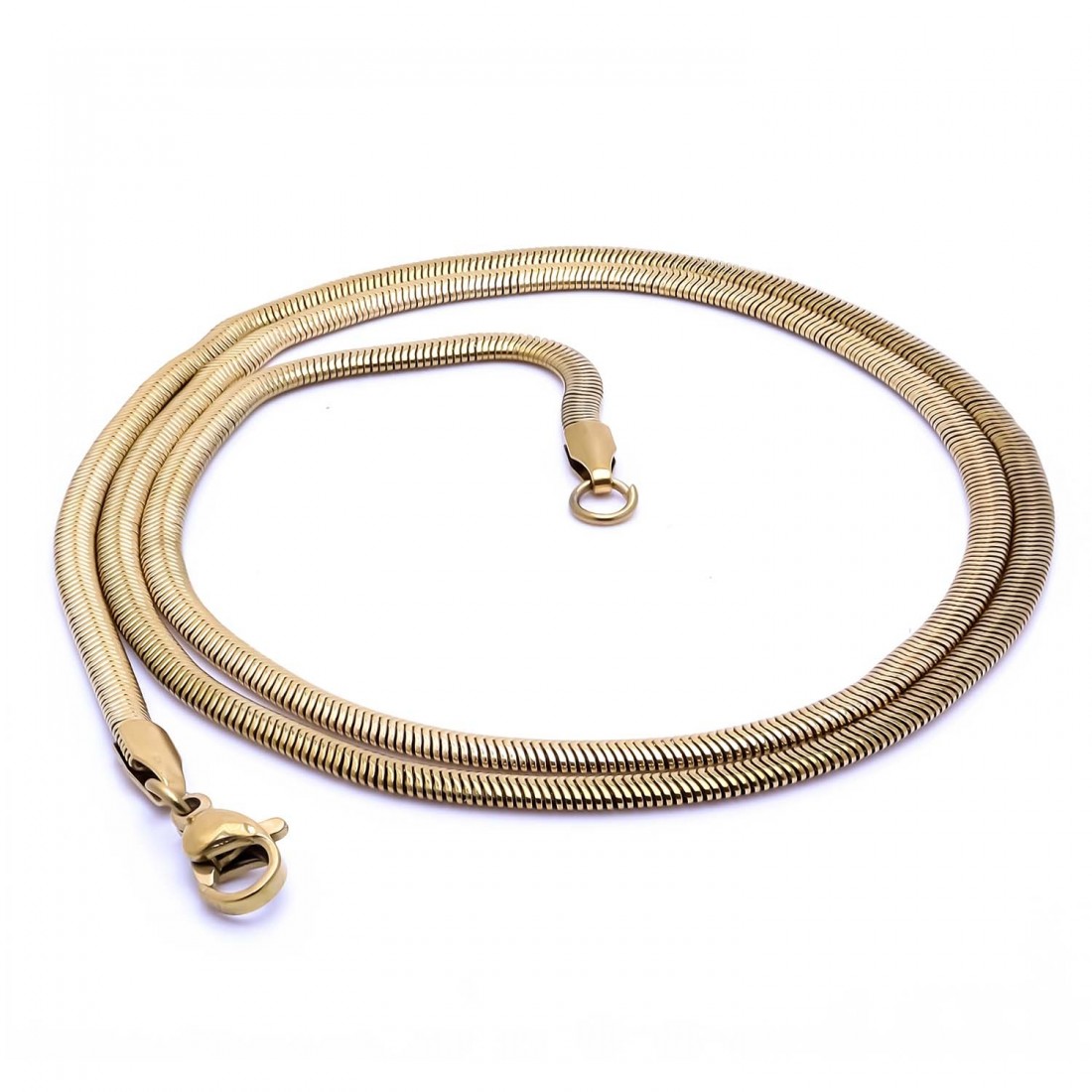 İtalyan Çelik Kolye 1,5Mm X 3Mm