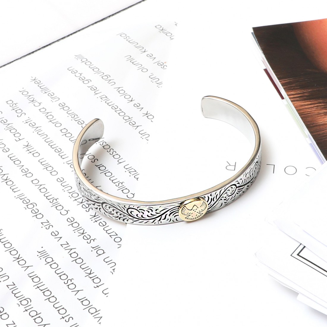 Toptan Kabartmalı Cuf Çelik Bileklik Fiyatları