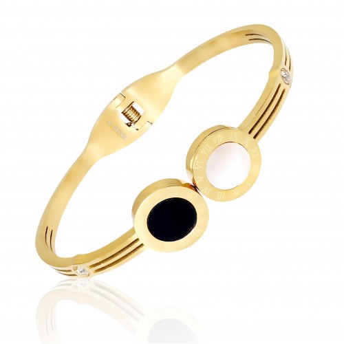 Kadın Çelik Kelepçe Bileklik