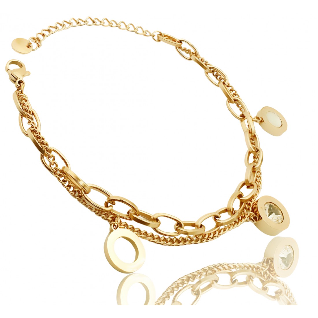 Kadın Çoklu Çelik Bileklik