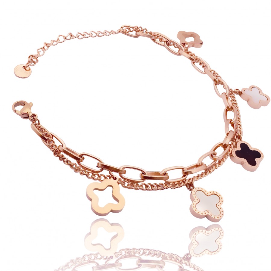 Kadın Çoklu Çelik Bileklik