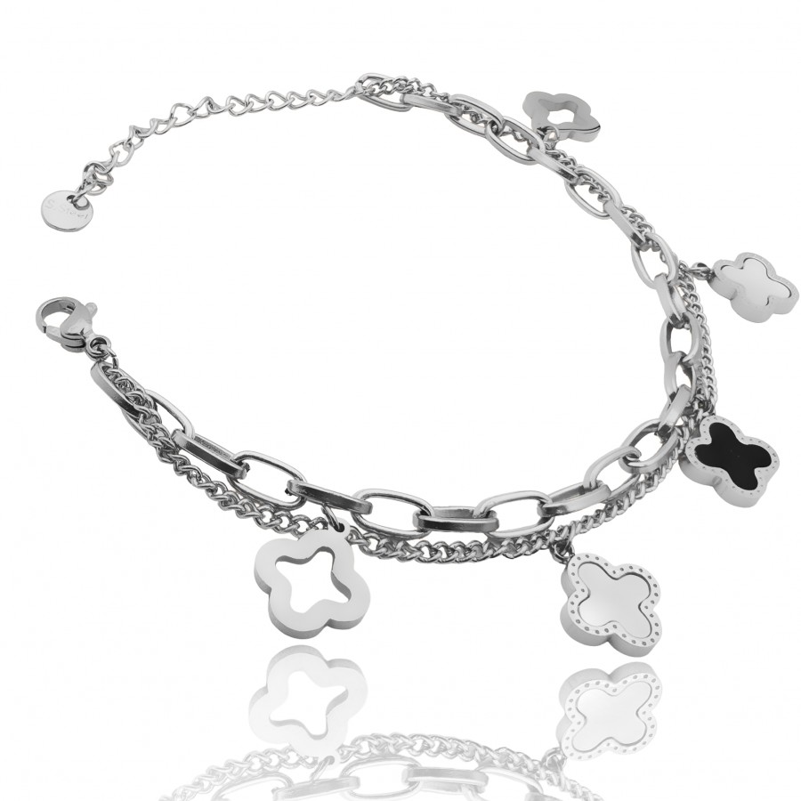 Kadın Çoklu Çelik Bileklik