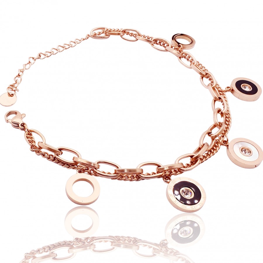 Kadın Çoklu Çelik Bileklik