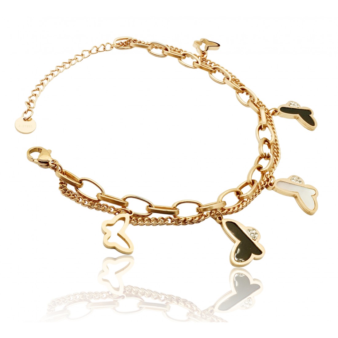 Kadın Çoklu Çelik Bileklik