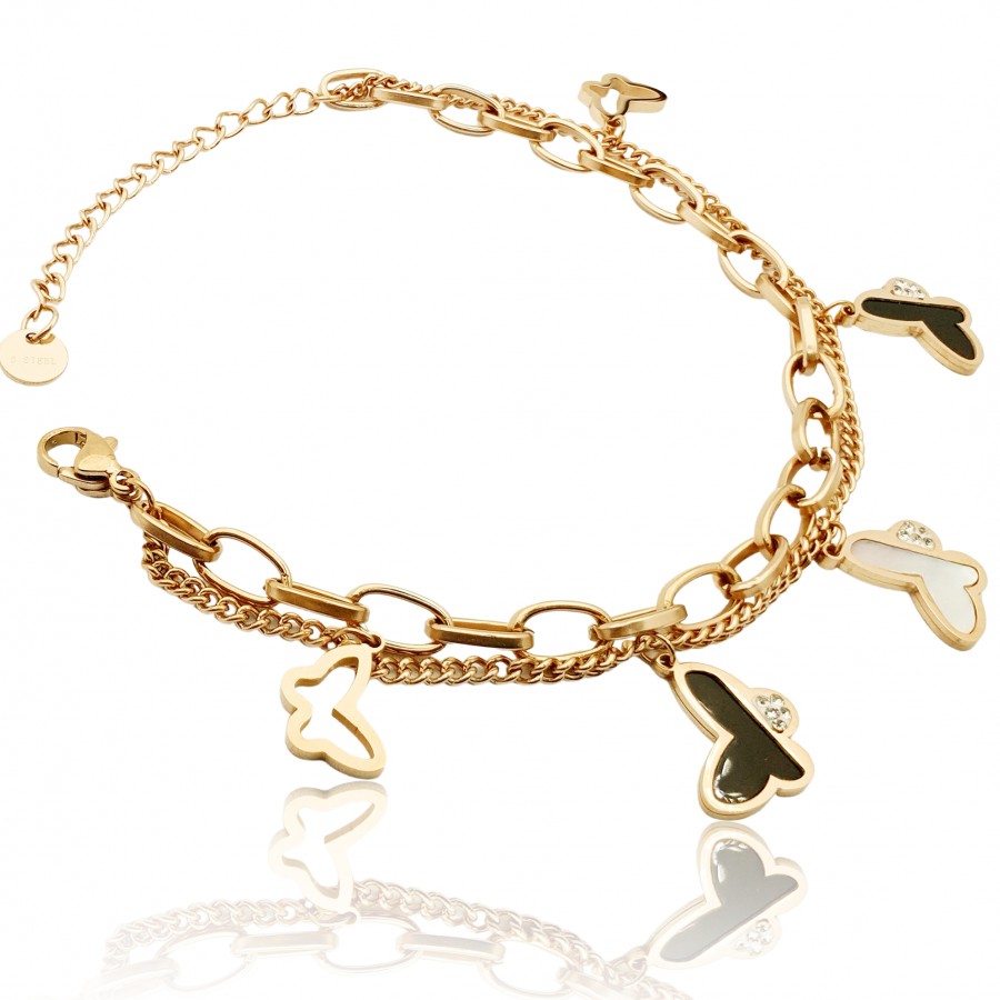 Kadın Çoklu Çelik Bileklik