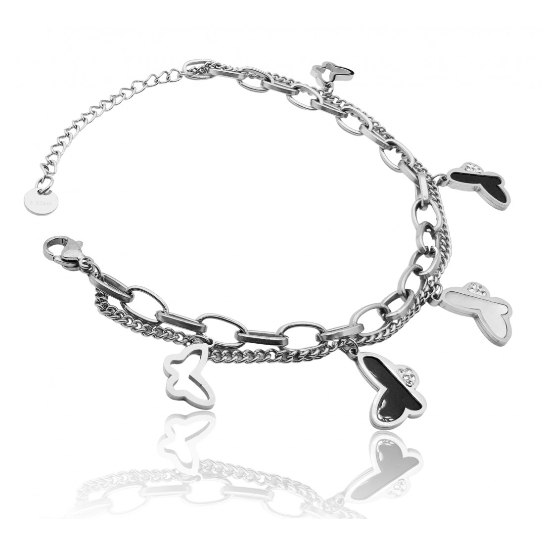 Kadın Çoklu Çelik Bileklik