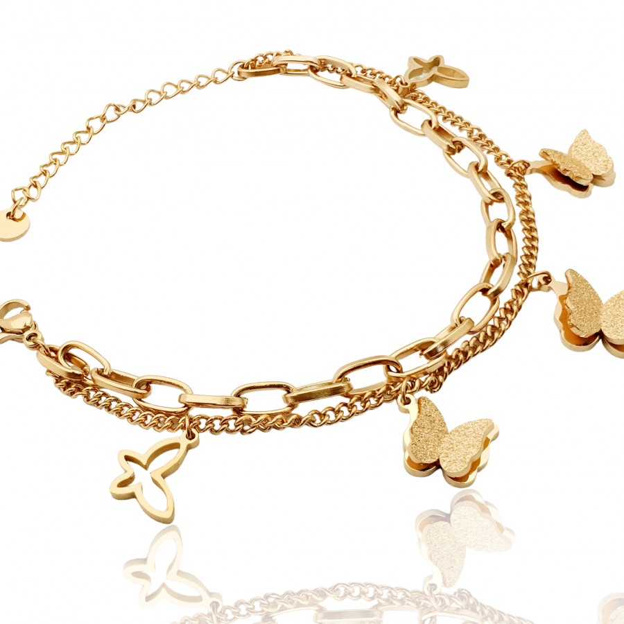 Kadın Çoklu Çelik Bileklik