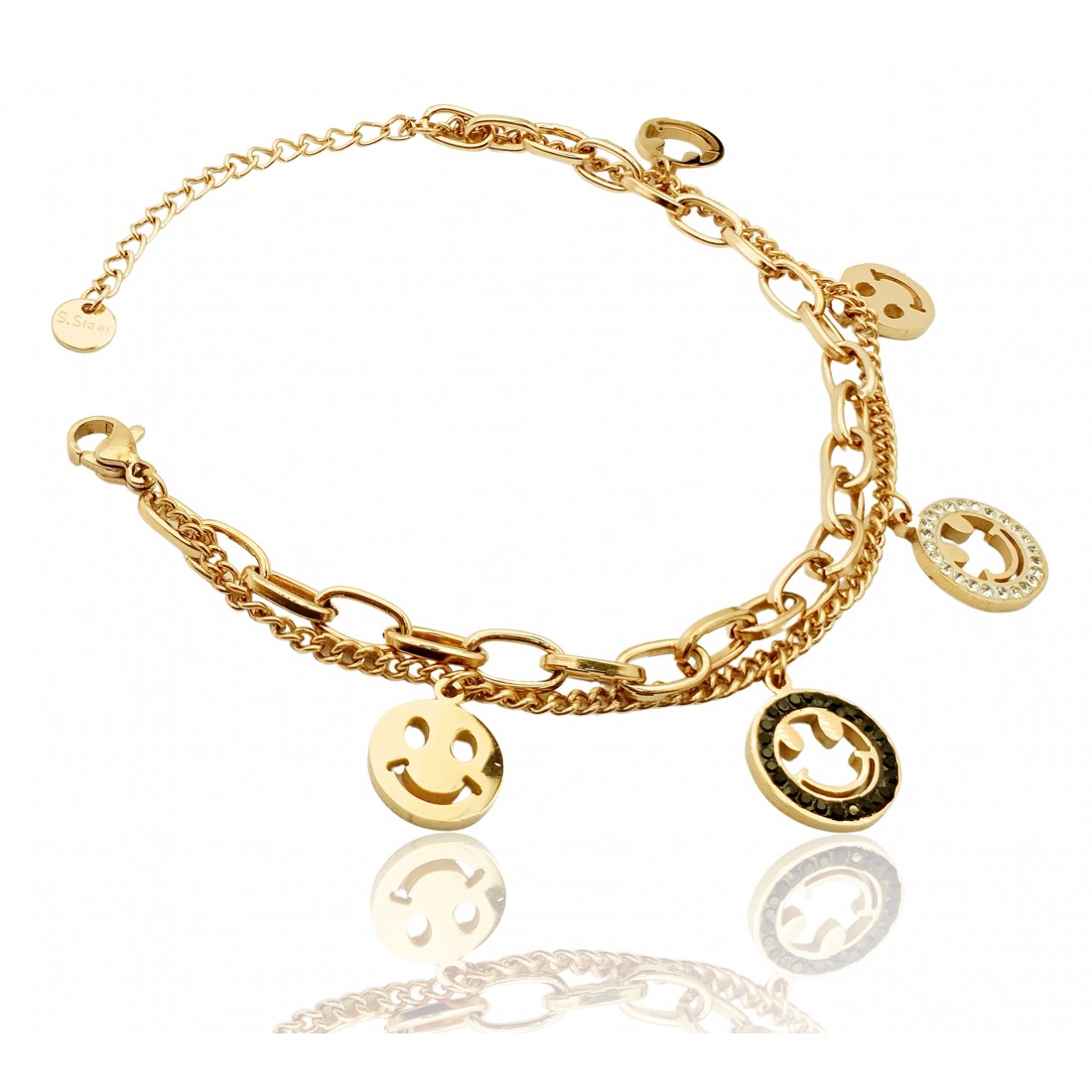 Kadın Çoklu Çelik Bileklik