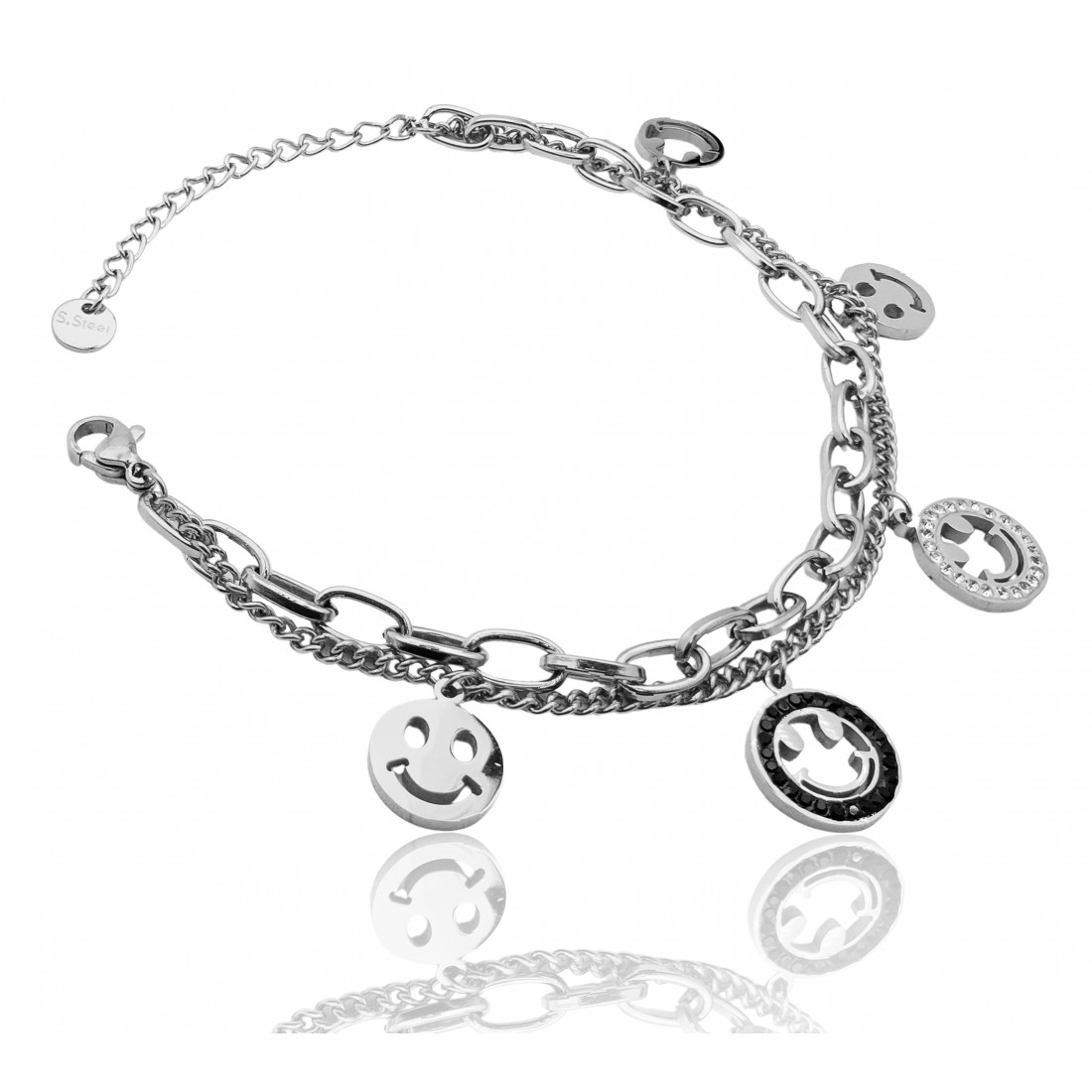 Kadın Çoklu Çelik Bileklik