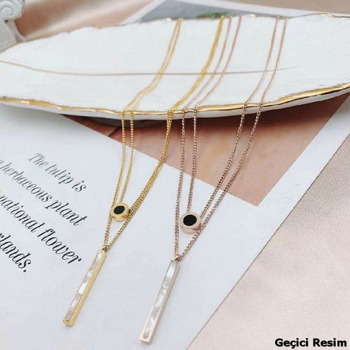 قلادة نسائية من الصلب 9746