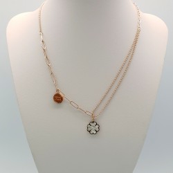 Women Steel Necklace 9758