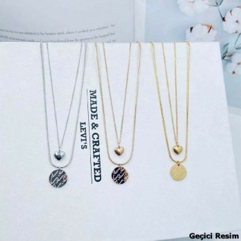 Women Steel Necklace 9794