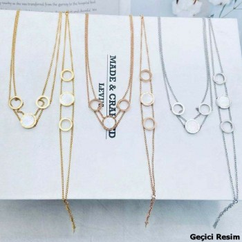 Women Steel Necklace 9798