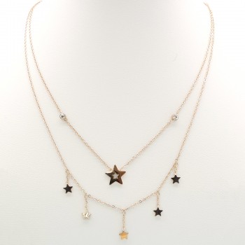 Women Steel Necklace 9826