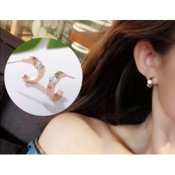 Kadın Kararmayan Çelik Küpe