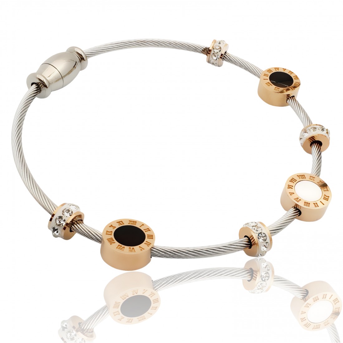 Kadın Pandora Çelik Bileklik