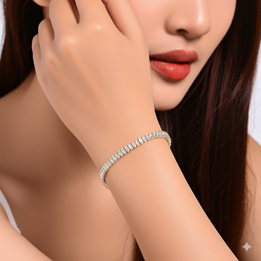 Kadın Su Yolu Bileklik Beyaz