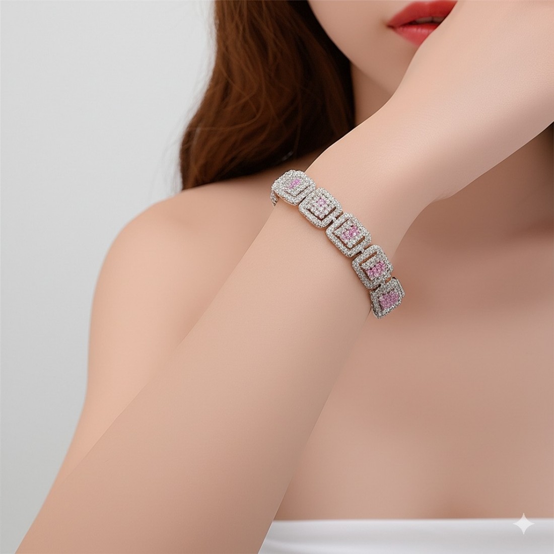 Kadın Zirkon Vip Bileklik