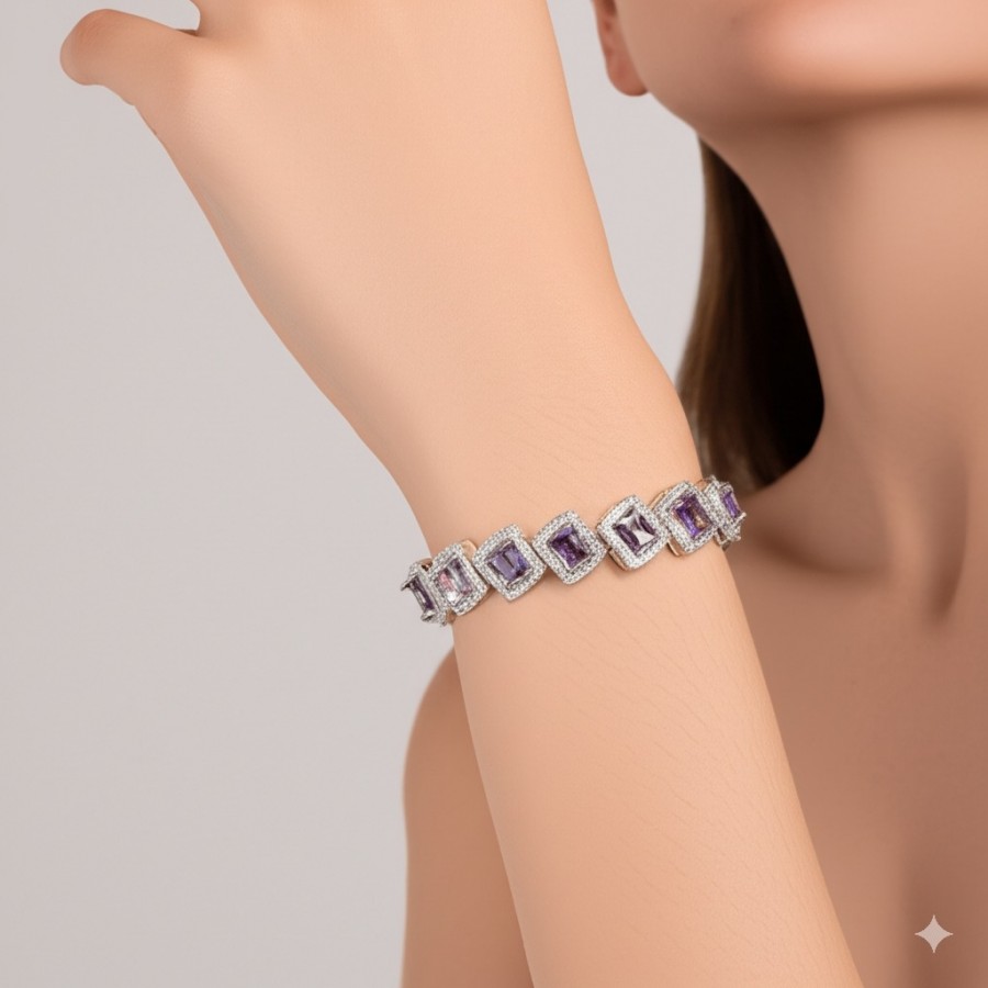 Kadın Zirkon Vip Bileklik