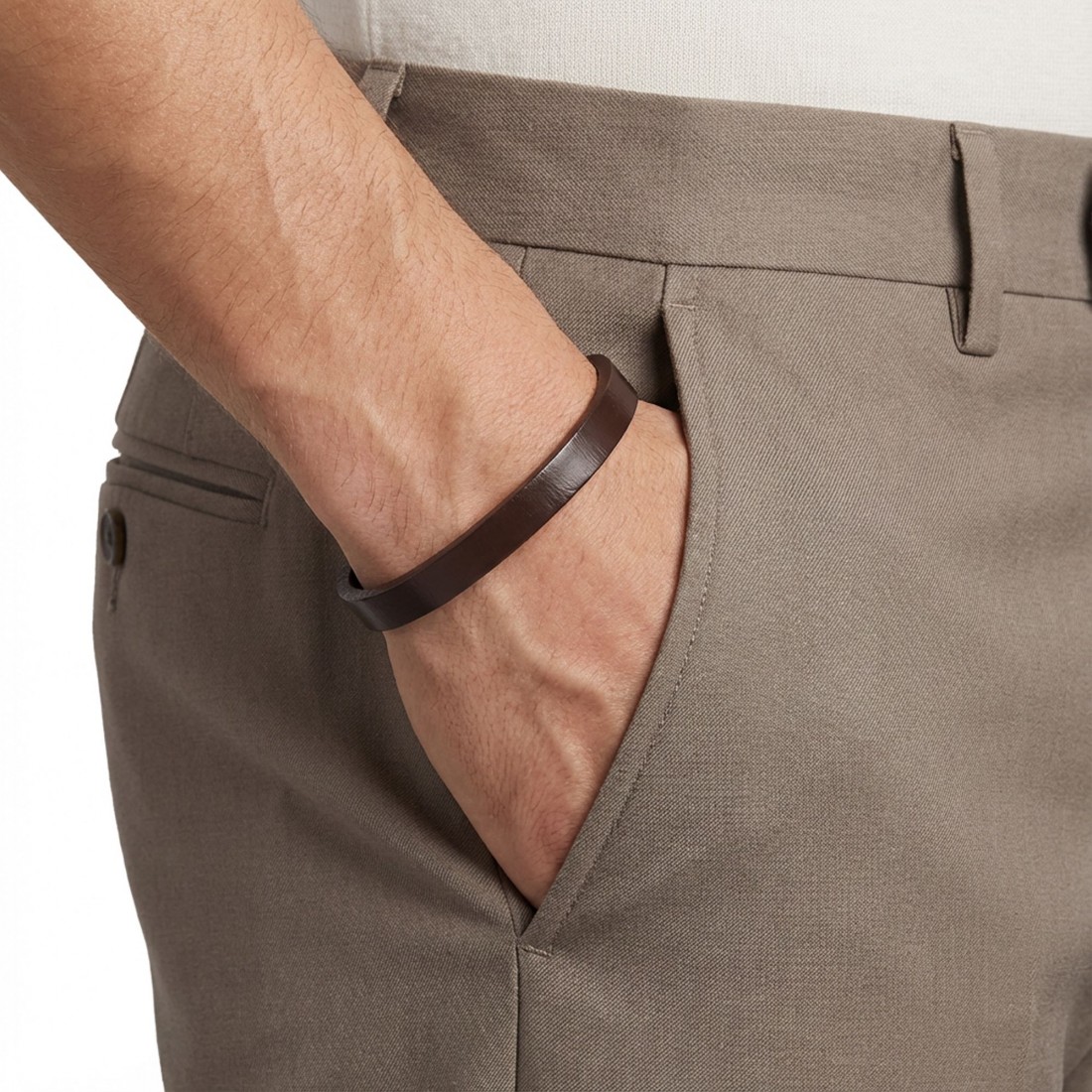 سوار جلدي للرجال 14119