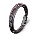 Men's Leather Bracelet 13828