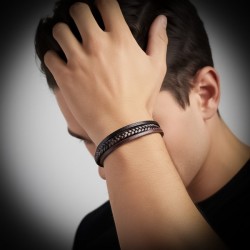 سوار جلدي للرجال 13828