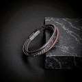 Men's Leather Bracelet 13828