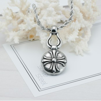 Kalkan Çelik Kolye Ucu