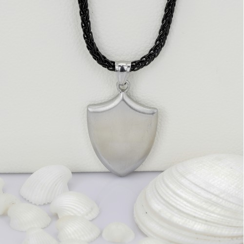 Kalkan Çelik Kolye Ucu