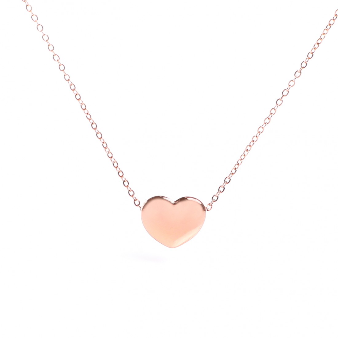 Toptan Kalp Figürlü Bayan Çelik Kolye Fiyatları