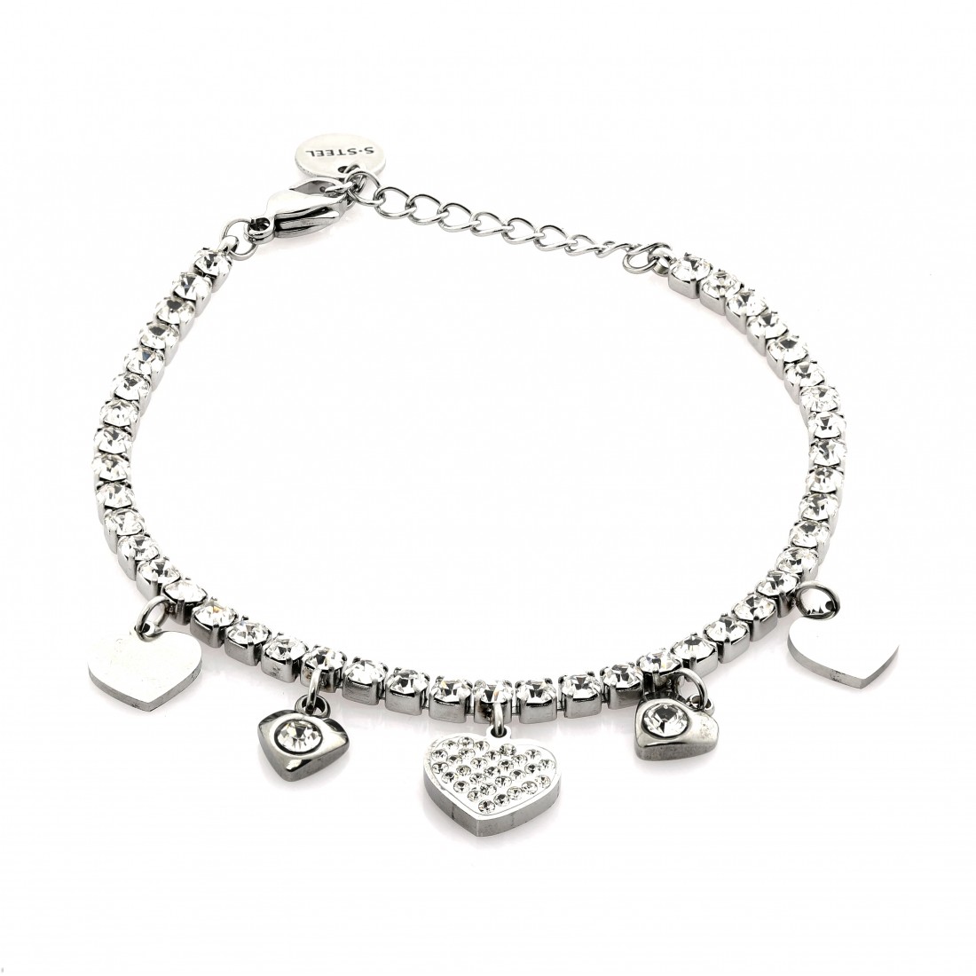 Toptan Kalp Pandora Su Yolu Çelik Bileklik Fiyatları