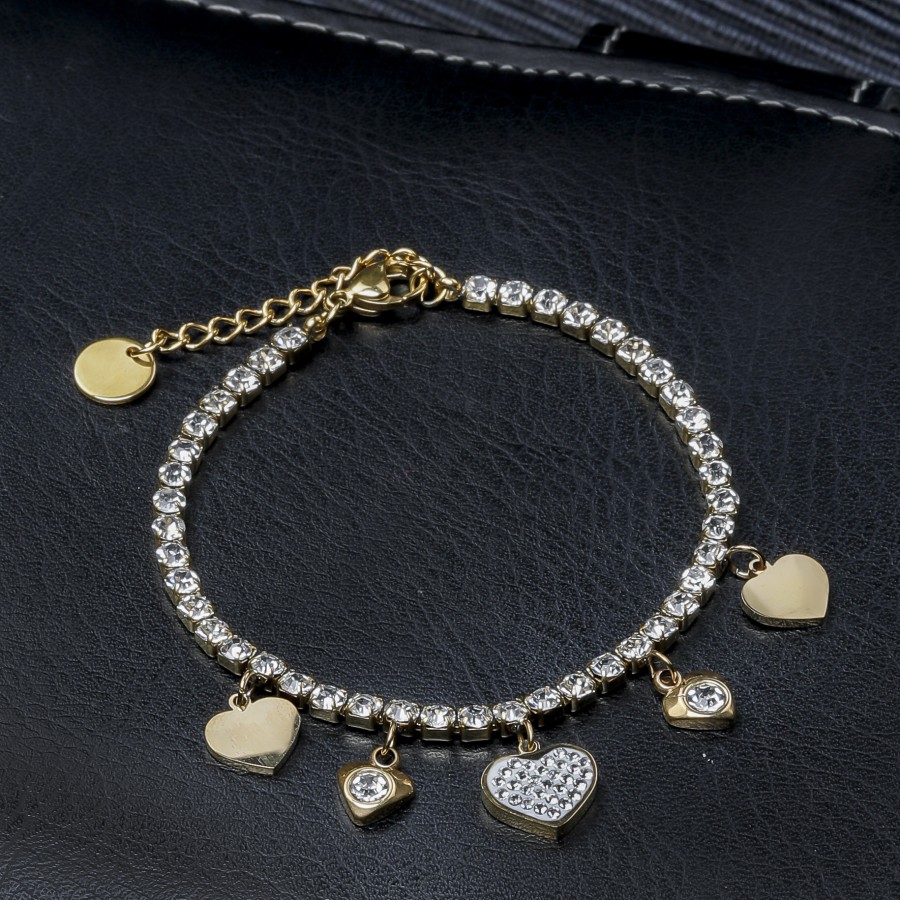 Toptan Kalp Pandora Su Yolu Çelik Bileklik Fiyatları