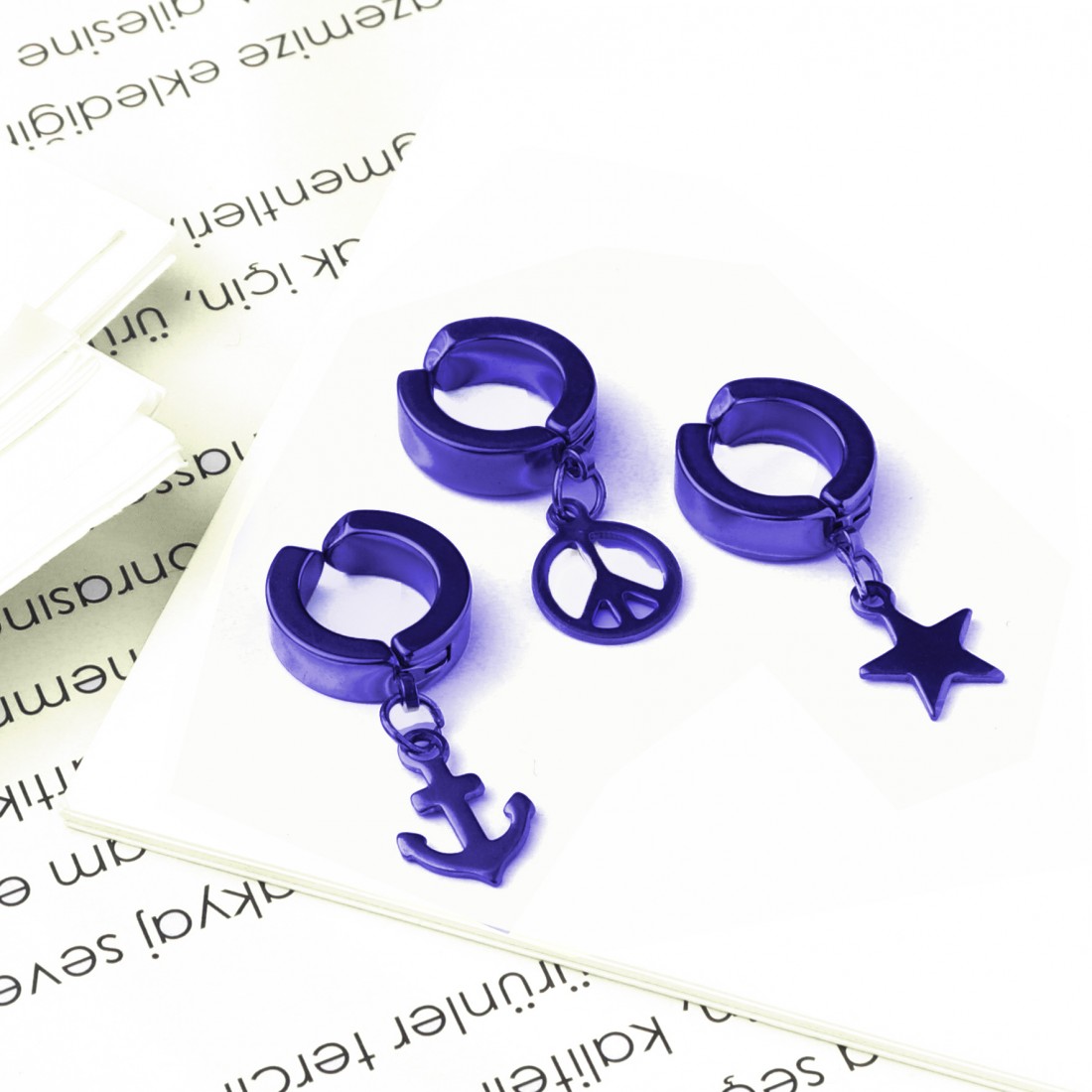 Toptan Karışık Figürlü Sıkıştırma Küpe Fiyatları