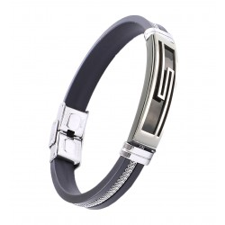 Kauçuk Hasır Çelik Bileklik