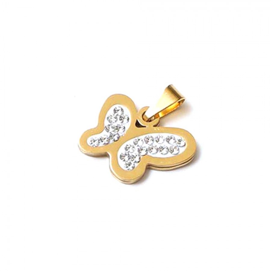 Toptan Kelebek Çelik Kolye Ucu Fiyatları