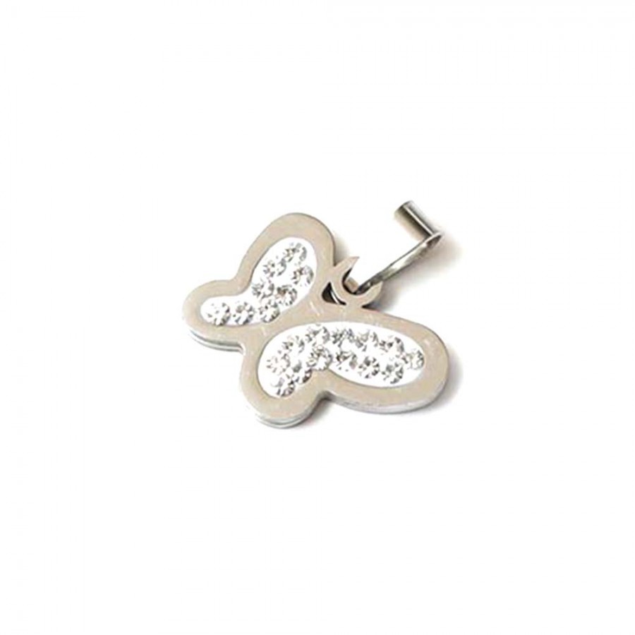 Toptan Kelebek Çelik Kolye Ucu Fiyatları