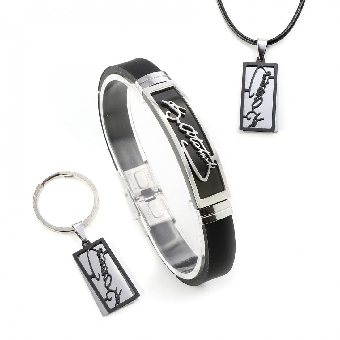 Toptan Kemal Atatürk İmzalı Bileklik Kolye Anahtarlık Set Fiyatları