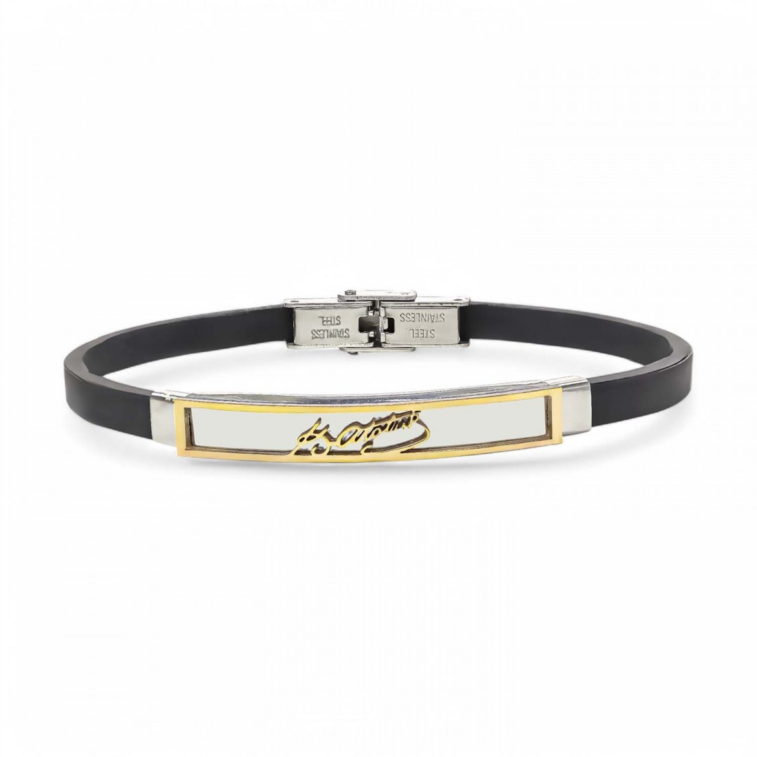 Kemal Atatürk İmzalı Çelik Bileklik