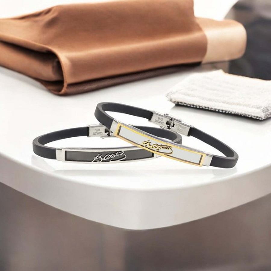 Kemal Atatürk İmzalı Çelik Bileklik