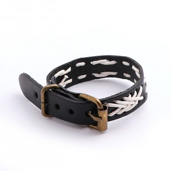 Kemer Tokalı Deri Bileklik