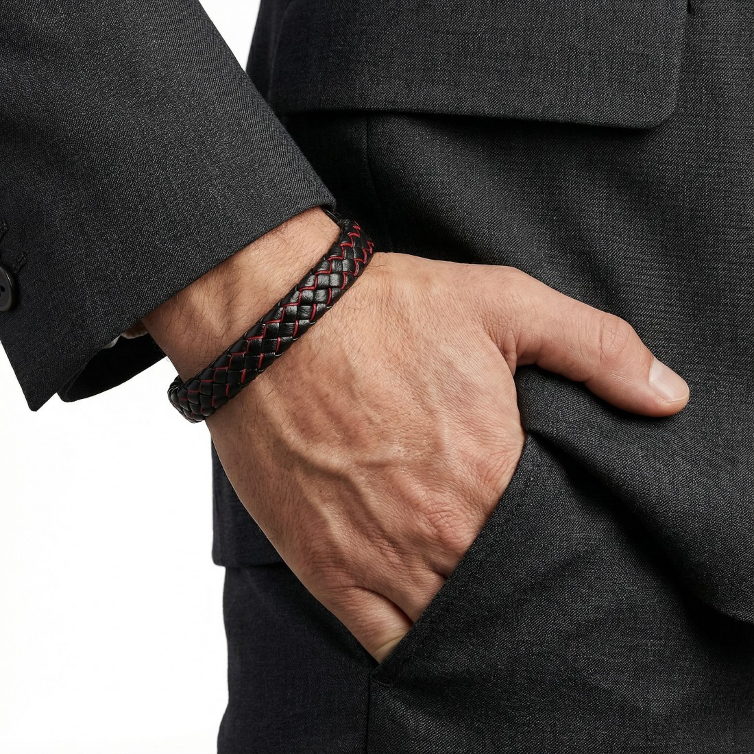 Erkek Çoklu Deri Bileklik