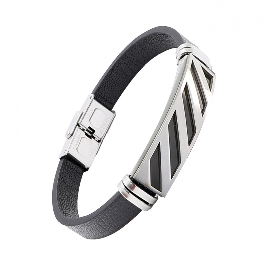 Toptan Kordonlu Erkek Çelik Bileklik Fiyatları